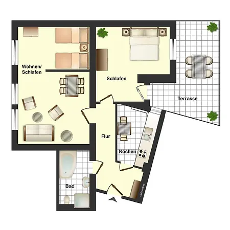 Gruenderzeitwohnung Unweit Der Altstadt * 에르푸르트