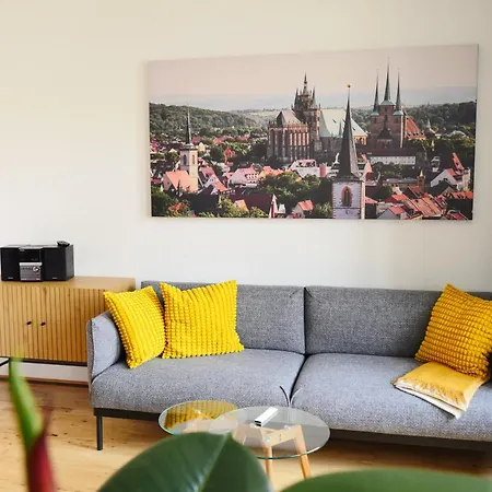 Gruenderzeitwohnung Unweit Der Altstadt 아파트 에르푸르트