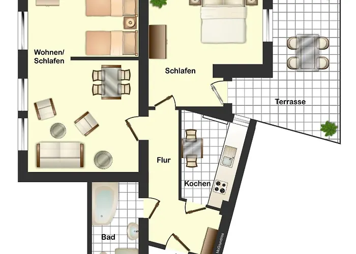 Gründerzeitwohnung Unweit Der Altstadt * Erfurt